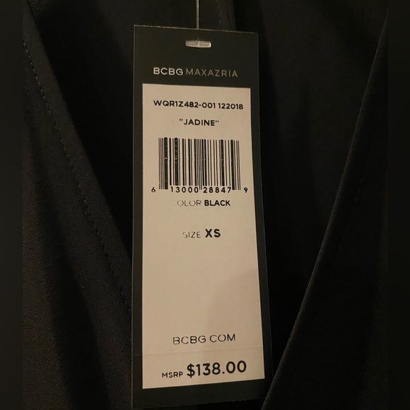 BCBGMaxazria Janine Wrap Shirt with Split Sleeves - Picture 3 of 4